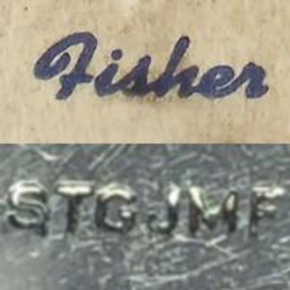 VTG I STG I JMF I Hockey Sticks Black Enamel Charm - Picture 15 of 16